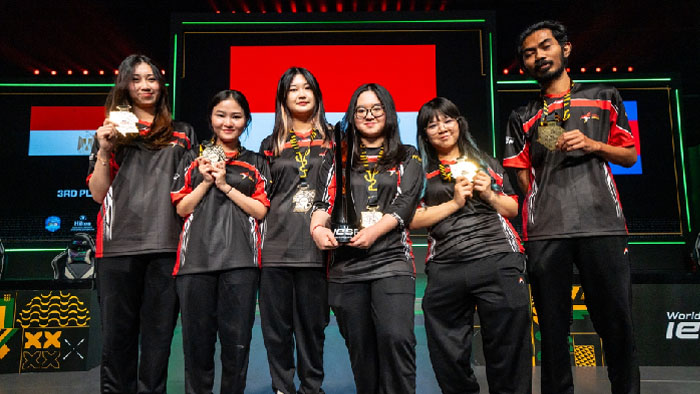 Indonesia Juara IESF Mobile Legends Women 2024!