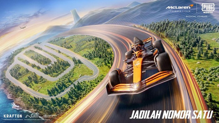 PUBG Mobile x McLaren: Kolaborasi Spesial F1