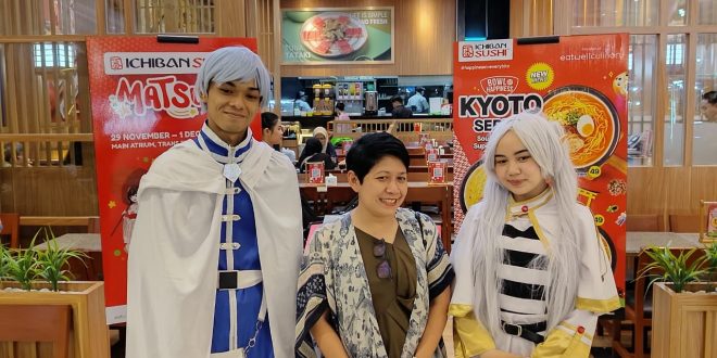 Kemeriahan Cosplay dan Comic Strips Di Ichiban Sushi Matsuri